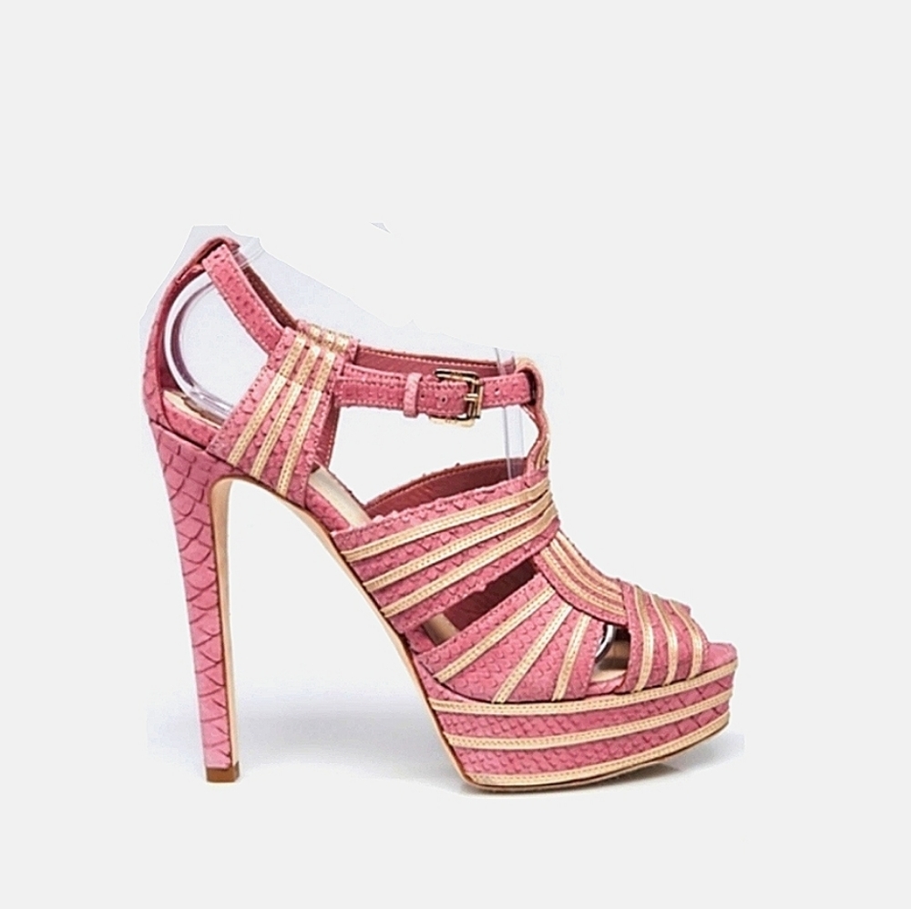 Christian Dior ▪︎  (38) Rose Glamour Sandal Heels